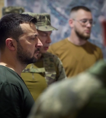 Президент на Донеччині представив нового командувача Об’єднаних сил ЗСУ (ВІДЕО)
