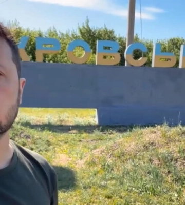Зеленский лично представил защитникам на Донетчине нового командующего ОС ВСУ