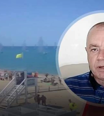 Росіяни намагаються прикритися цивільними, – Світан про збиття ракети над пляжем Криму