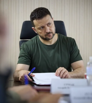 Зеленський на Донеччині: представив нового командувача Об&#039;єднаних сил