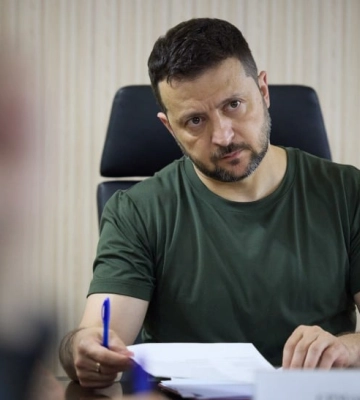 Зеленський на Донеччині: представив нового командувача Об&#039;єднаних сил