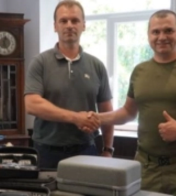 «Сталева сотка» отримала допомогу від Володимирської громади. ФОТО