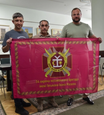 «Сталева сотка» отримала допомогу від Володимирської громади. ФОТО