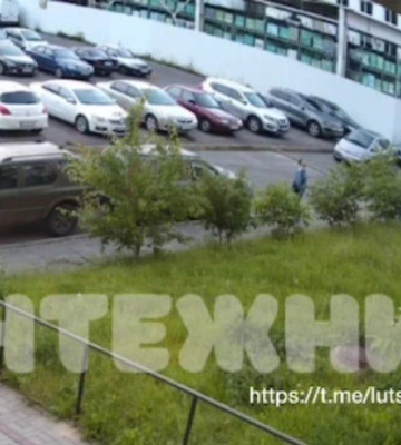 У Луцьку з восьмого поверху вистрибнув чоловік. Відео