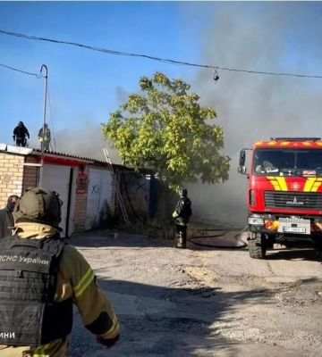 На Херсонщині ворожий БпЛА намагався скинути вибухівку на рятувальників
