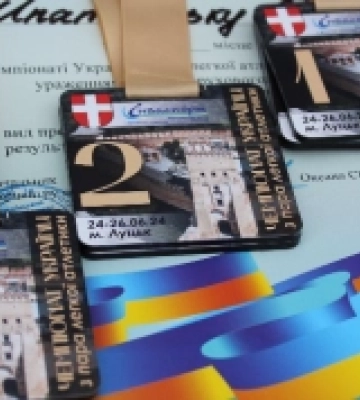 Закарпатці на Чемпіонаті України з паралегкої атлетики вибороли сім медалей