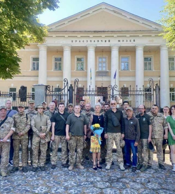 Віддав життя за Україну: в Рівному вшанували пам&#039;ять загиблого на війні австралійця