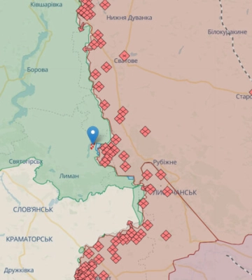 Сили оборони просунулися біля Тернів Донецької області - DeepState