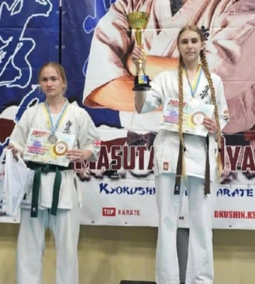 Спортсмени з Херсона здобули призові місця на чемпіонаті з кіокушин БуДо карате