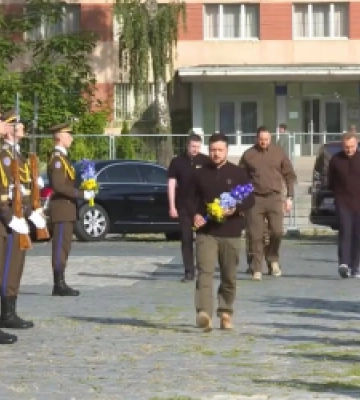 Зеленський прибув на Львівщину з неоголошеним візитом