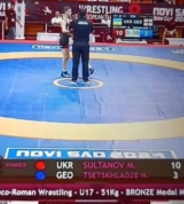 Миколаївський спортсмен здобув бронзу на чемпіонаті Європи з греко-римської боротьби