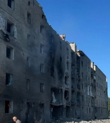 Внаслідок ранкових обстрілів Донеччини 1 людина загинула і 7 поранені