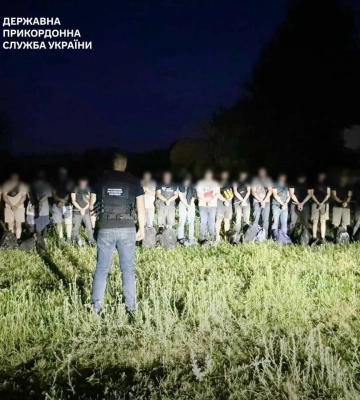 В Молдову за 300 тысяч евро: пограничники задержали 24 уклонистов, которые пытались незаконно выехать из Украины