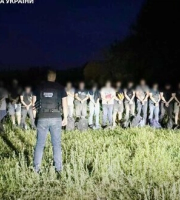 На границе с Молдовой задержали 24 уклонистов
