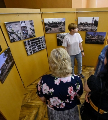 Обличчя війни: в Запоріжжі відкрилась фотовиставка «Це мій дім»