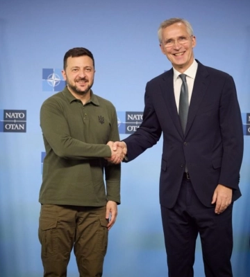 Саміт НАТО буде &quot;дуже добрим&quot;. Зеленський зустрівся зі Столтенбергом