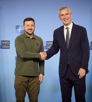 Зеленський провів зустріч із генсеком НАТО