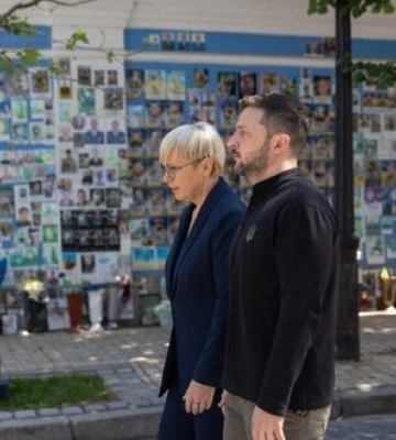 До Києва прибула президентка Словенії