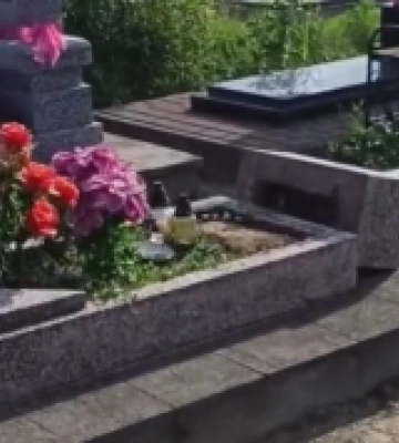 На кладовищі біля Ковеля буревій понищив пам’ятники