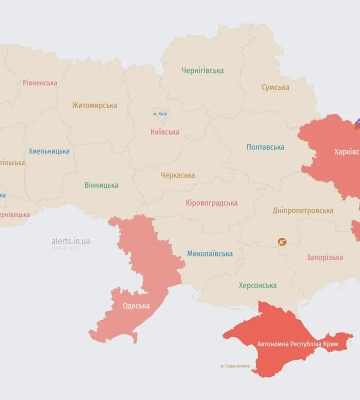 Повітряні сили вдруге за день повідомили про роботу ППО по розвідувальному дрону на Одещині