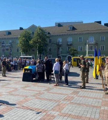 У Рівному попрощались з майстром-сержантом Віктором Голосюком