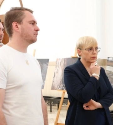 Президентка Словенії відвідала Бучу