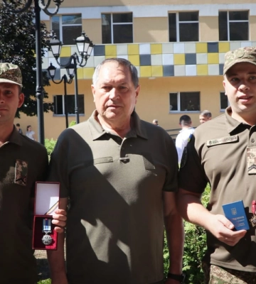 Нацгвардійців з Кропивницького нагородили з нагоди Дня Конституції