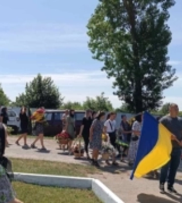 На Волині попрощалися з військовим Ігорем Панасюком