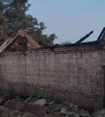 Агресор обстріляв Дніпропетровщину: виникла пожежа, нанесені матеріальні збитки, жертв немає
