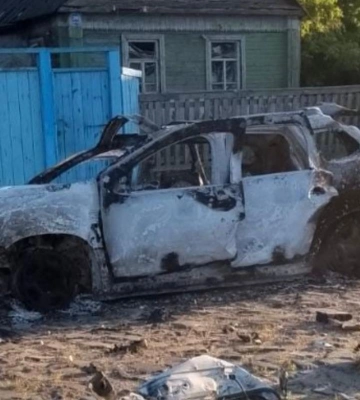 Россияне на Сумщине атаковали полицейское авто FPV-дроном: стали известны последствия