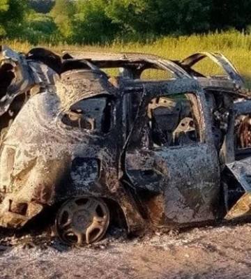На Сумщине россияне дроном атаковали авто полицейских, есть раненый