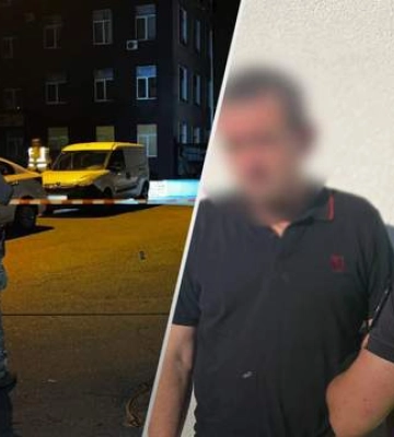 В Киеве мужчина ночью взорвал гранату: повреждены 11 автомобилей