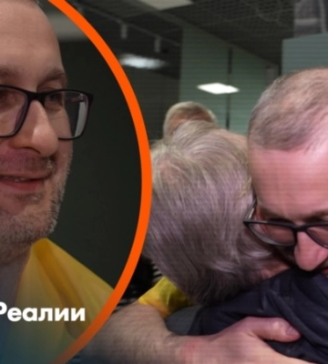 Наримана Джеляла вернули в Украину из российского заключения. Эмоции и первые кадры возвращения гражданских из плена РФ (видео)