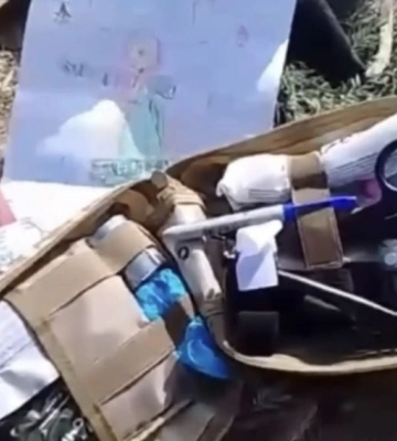 В Мелитополе оккупантам продают бесплатные аптечки из гуманитарной помощи (видео)