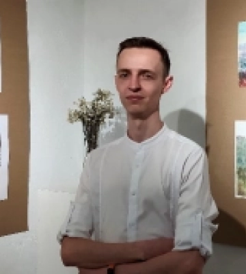 В луцькій Галереї мистецтв відкрили виставку «Фантастична акварель» живописця-початківця Іллі Федчука. РЕПОРТАЖ
