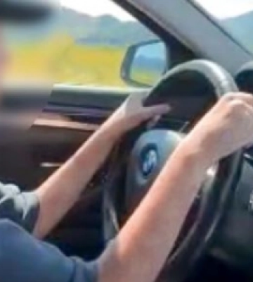 Поліцейські затримали львів’янку, яка посадила за кермо BMW 12-річного сина