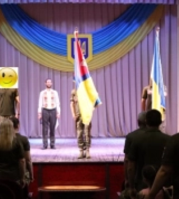 У Первомайську відбулись урочистості з нагоди відзначення чергової річниці від дня створення військової частини