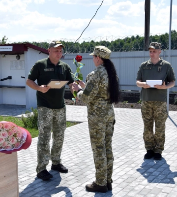 На кордоні із Білоруссю відкрили дві оновлені прикордонні застави Волинського загону
