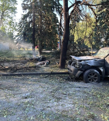 Семеро загиблих після російського удару по центру Вільнянська
