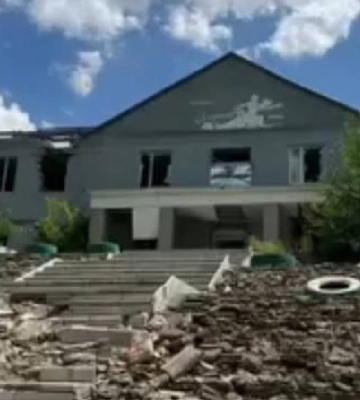 Який вигляд має будинок культури в одному із населених пунктів Херсонщини. ФОТО