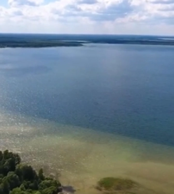 На Волині є озеро, в якому можуть мешкати водяні чудовиська (відео)