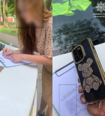 «На нас вдома чекає немовля»: у Рівному патрульні допомогли водієві із пробитим колесом