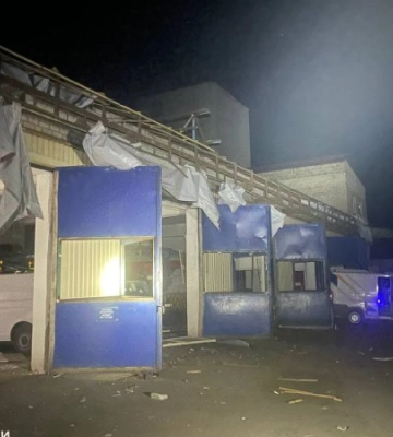 Росіяни вдруге за тиждень пошкодили пожежну частину у місті Селидове на Донеччині