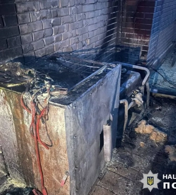 У Білій Церкві сталася пожежа через генератор: вибухнуло після кількох годин роботи