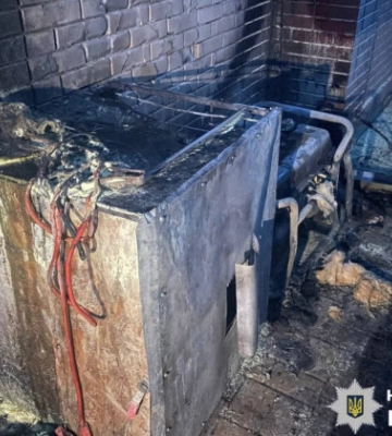 У Білій Церкві на Київщині спалахнула пожежа через генератор