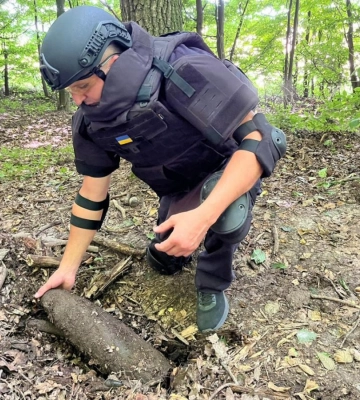 Біля Пирятина виявили боєприпаси часів Другої світової війни