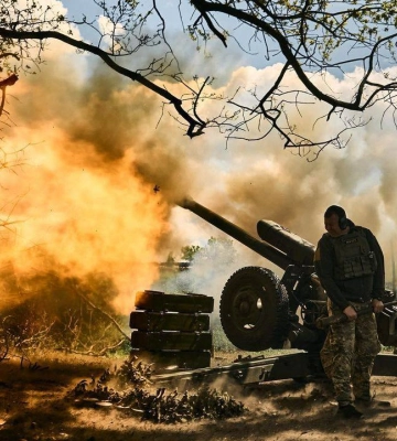 У Серебрянському лісі прикордонники здійснили серію успішних ударів по позиціях окупантів