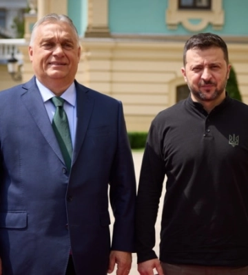 Зеленский и Орбан встретились в Киеве. В ОПУ говорят о «важном разговоре о будущем Европы»