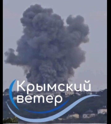 ВСУ нанесли сокрушительный удар по вражескому складу беспилотников Shahed-136 в Крыму