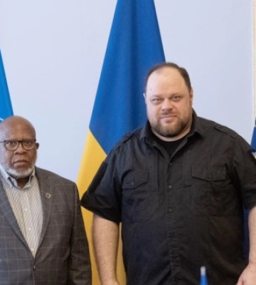 Голова Генасамблеї ООН приїхав у Київ і зустрівся зі Стефанчуком